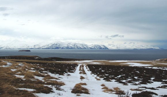 The Snowy Westfjords, home to the Drangajökull glacier