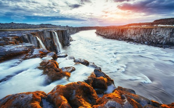 Northeast Iceland River Canyon