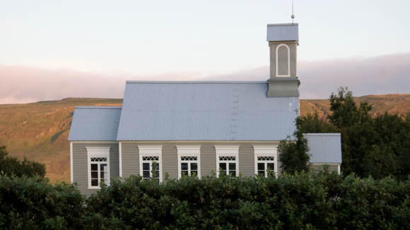 Church in Reykholt, Iceland