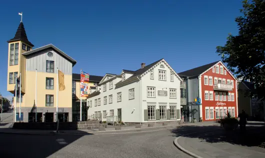 Hotel Reykjavik Centrum Exterior on a sunny day
