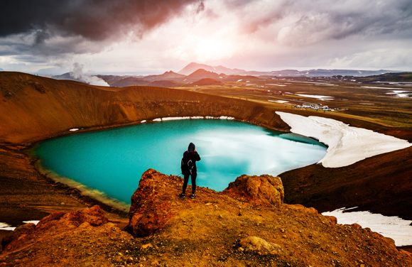 Leirhnjukur near Myvatn lake