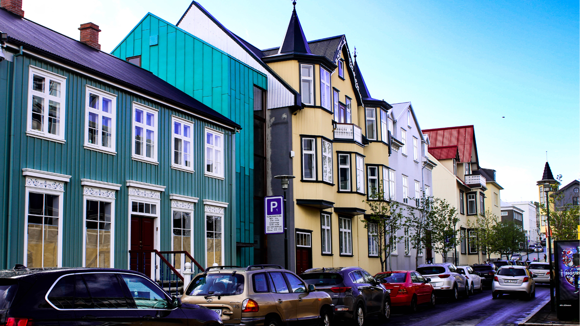 The Streets of Reykjavik’s Very Trendy Tourist District