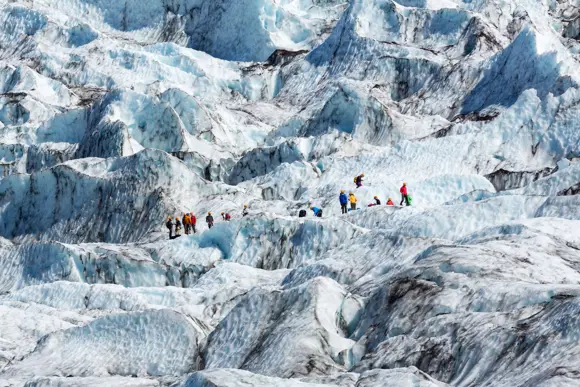 Svinafellsjokull glacier, Iceland