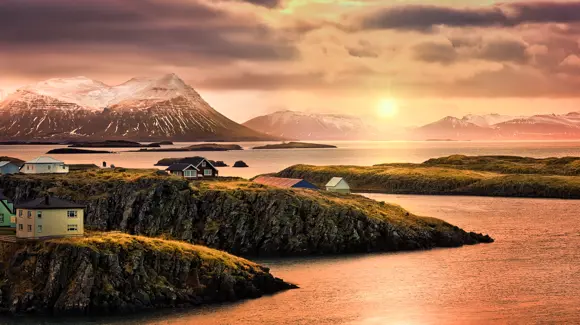 Breiðafjörður Bay in Iceland